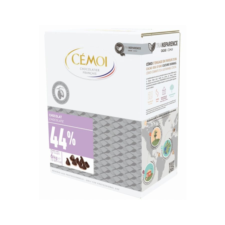 Chocolat 44% de cacao en goutte
