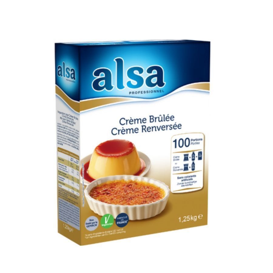 Préparation pour crème brûlée