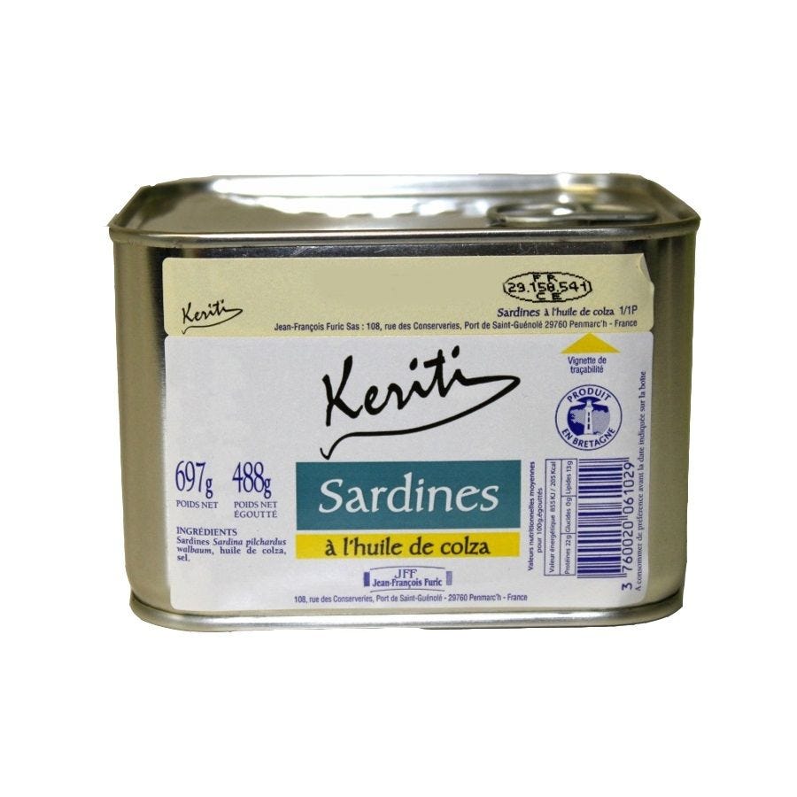 Sardine à l'huile