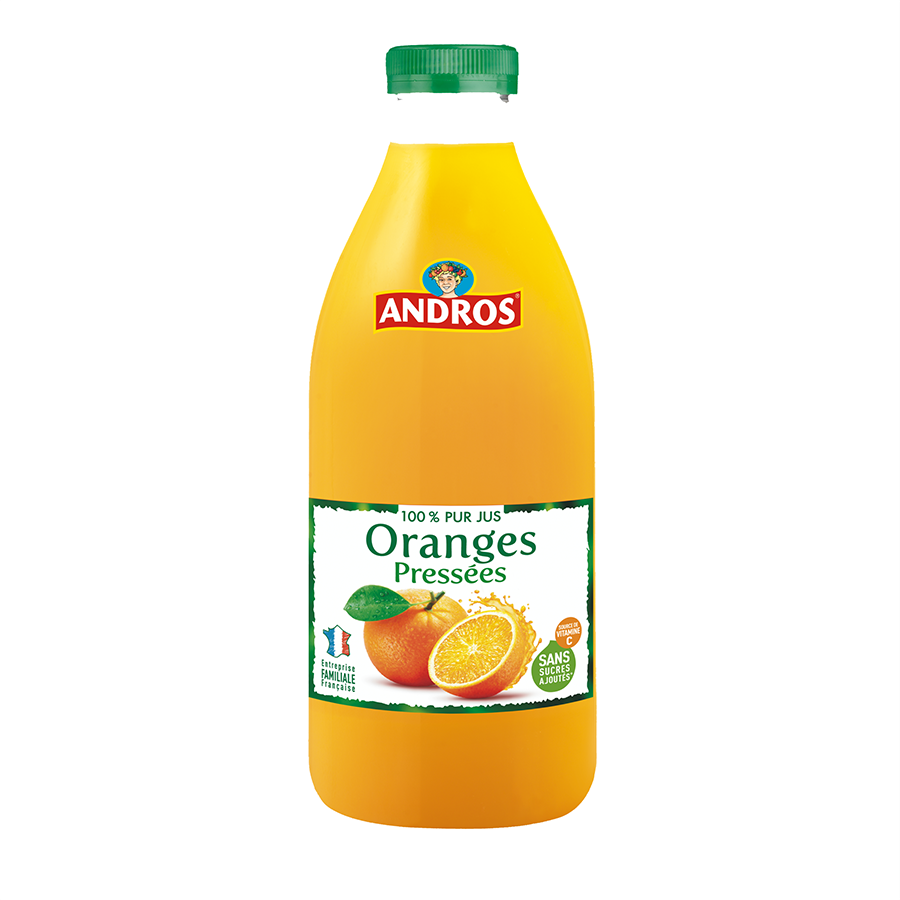 Jus d'orange pressée
