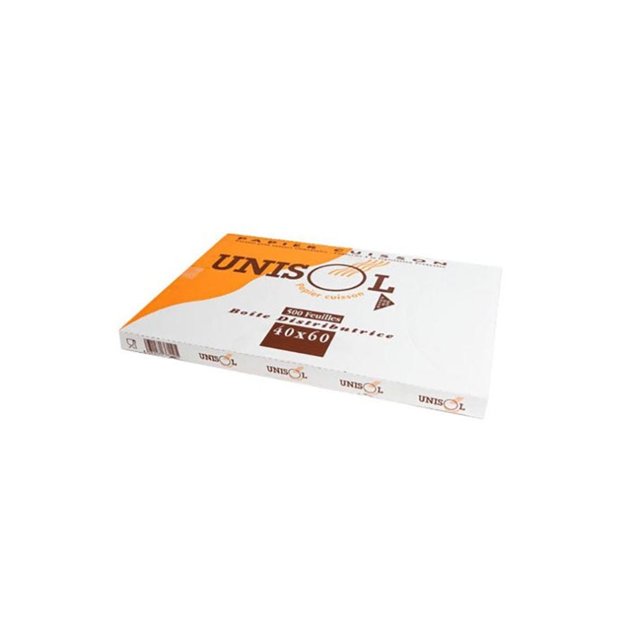 Papier cuisson 40 x 60 cm en boîte distributrice
