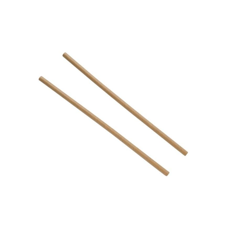 Paille en carton kraft