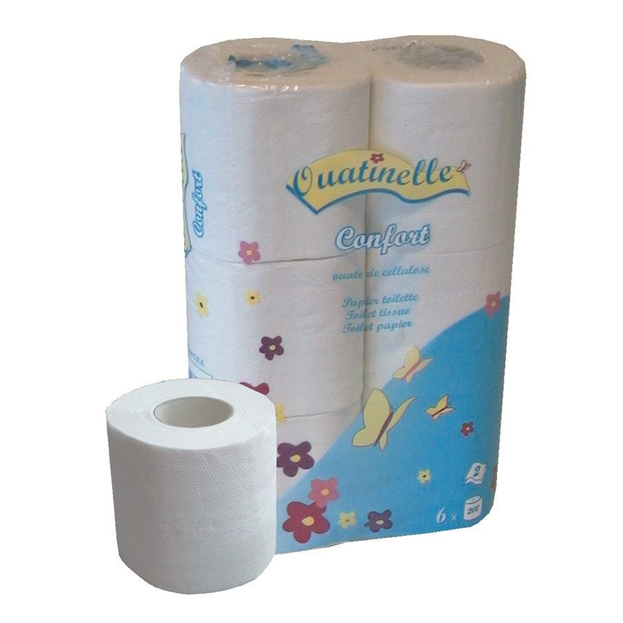 Papier toilette double épaisseur