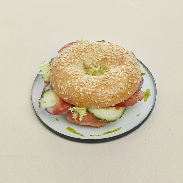 bagel saumon cream cheese