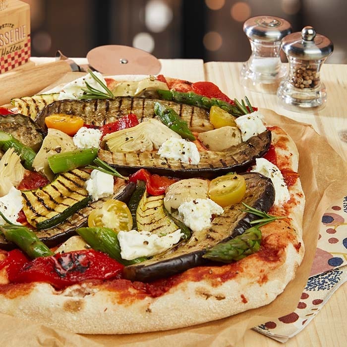 pinsa vegetarienne