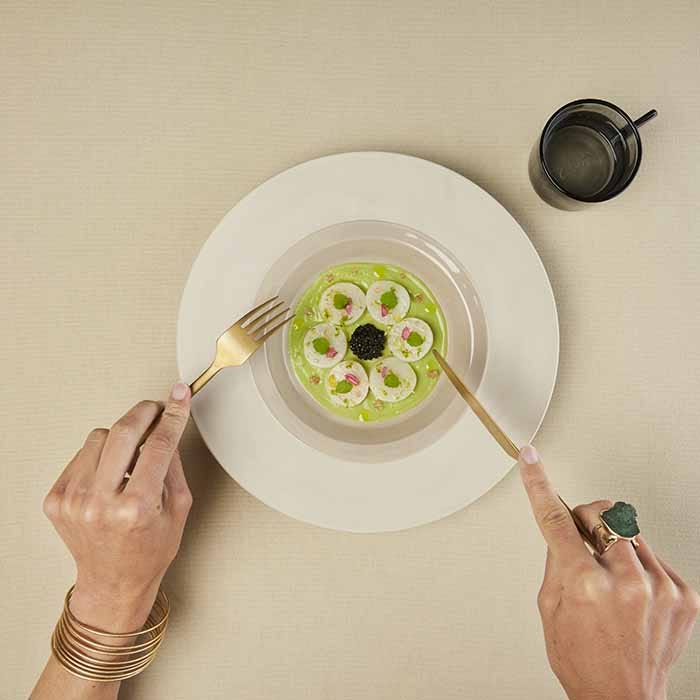 carpaccio noix saint jacques saveurs acidulees