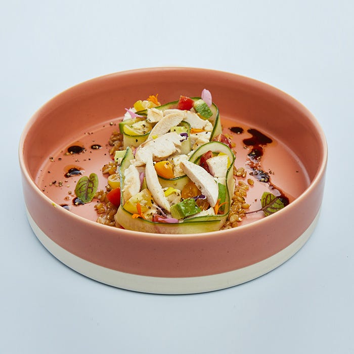 salade petit epeautre emince poulet