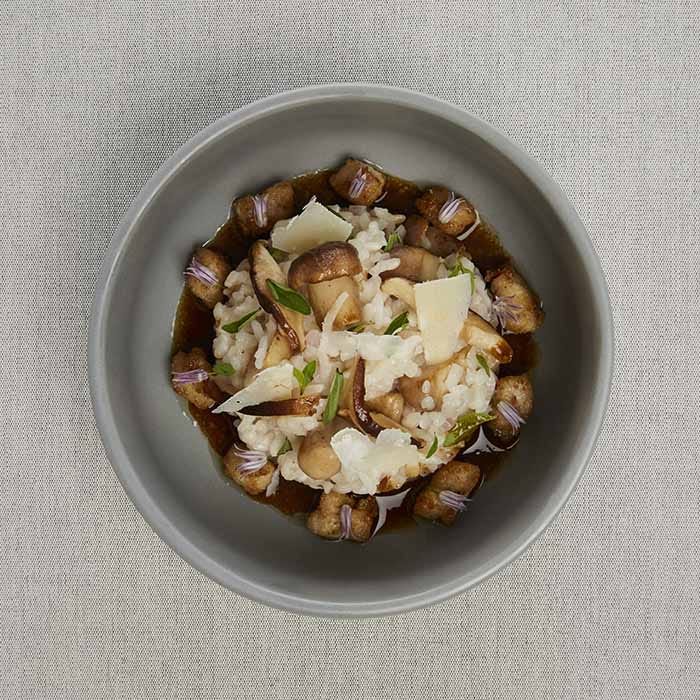 risotto cepes ris veau