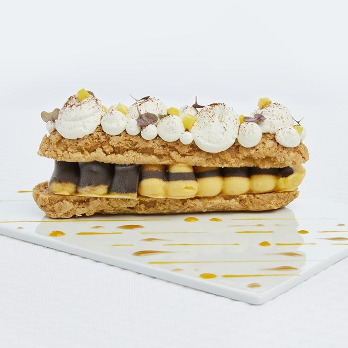 chou eclair glace mangue chocolat sirop erable