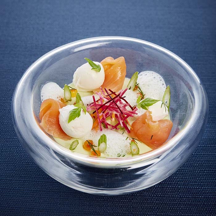 salade saumon fume fenouil
