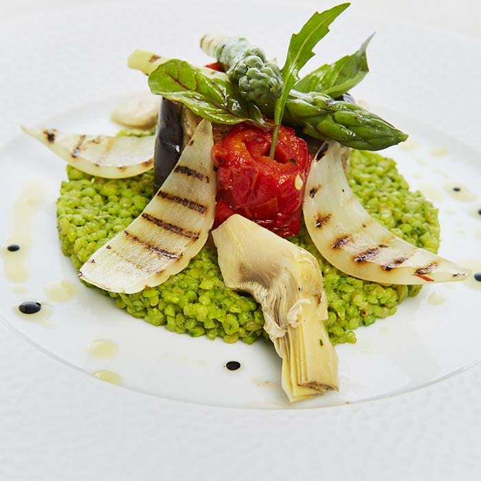 salade boulgour pesto legumes grilles