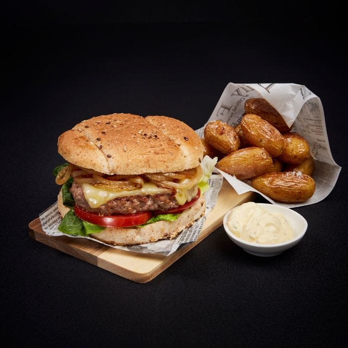 burger magret canard pain graines