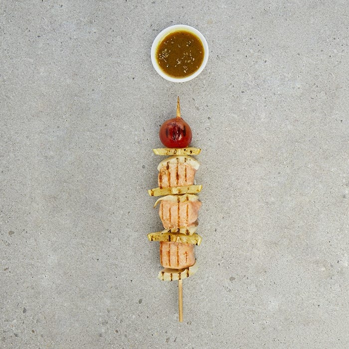 brochette saumon agrumes