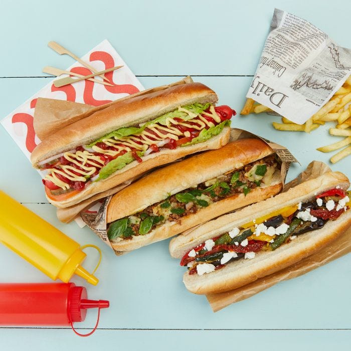 hot dog bolognese